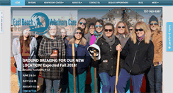 Desktop Screenshot of eastbeachvet.com